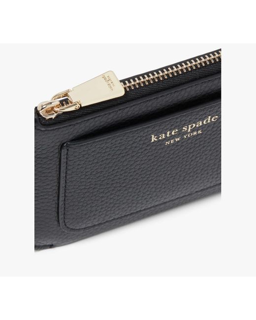 Kate Spade Black Ava Coin Card Case Wristlet