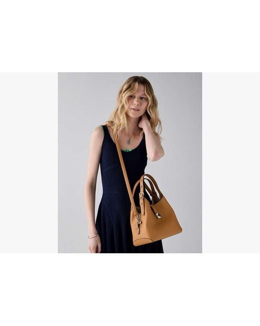 Kate Spade Brown Deco Crossbody Tote Bag