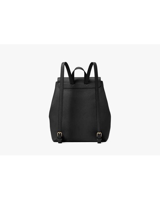 Kate Spade Lena Large Flap Backpack - Black Pebbled Leather Kate Spade New York Womens Lena Large Flap Backpack Pebble  main image 2
