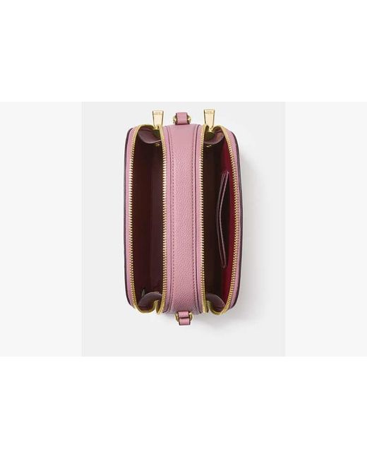 Kate Spade Pink Serena Double Zip Dome Crossbody