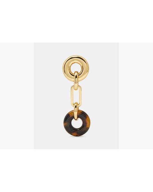 Kate Spade Metallic Interlock Linear Earrings