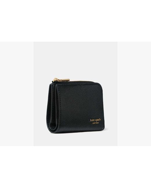 Kate Spade Black Devin Small Compact Wallet