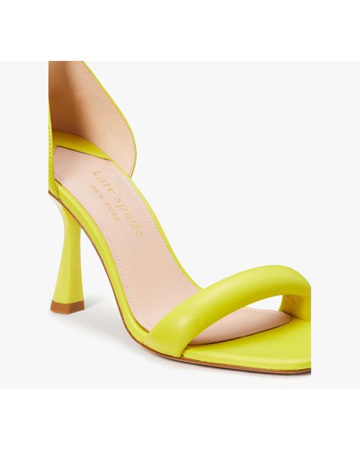Kate Spade Yellow Melrose Sandals