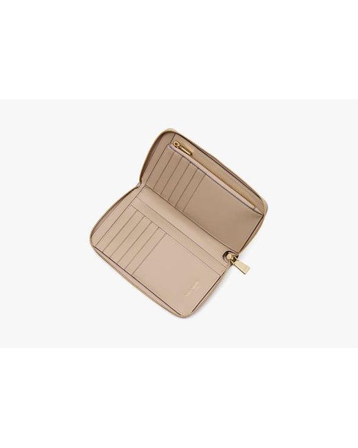 Kate Spade Natural Serena Medium Zip Around Wallet
