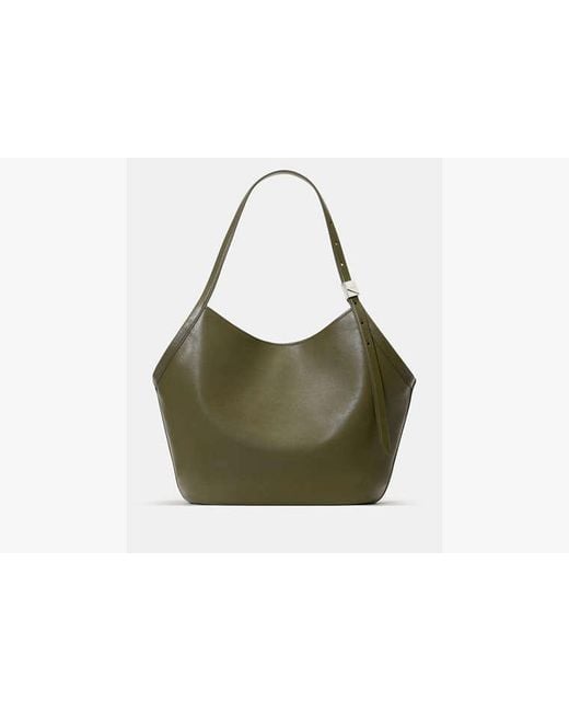 Kate Spade Green Deco Tulip Tote