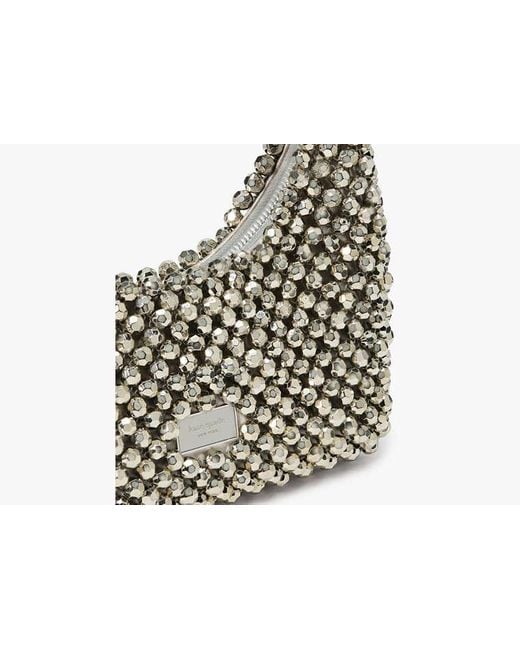 Kate Spade Twirl Beaded Top-Handle Bag in Blue | Lyst UK