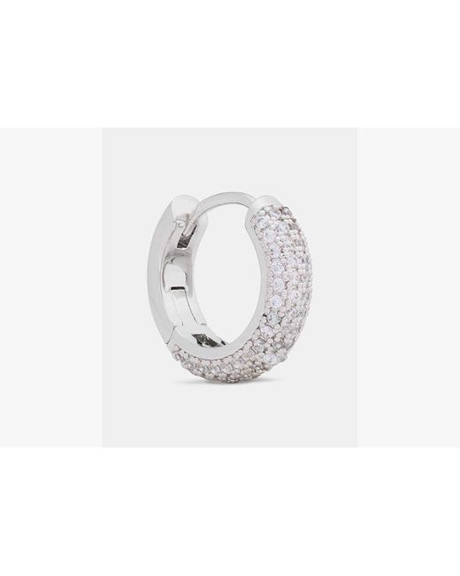 Kate Spade Multicolor Brilliant Statements Pavé Mini Huggies