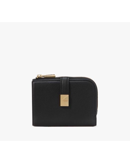 Kate Spade Black Deco Small Compact Wallet