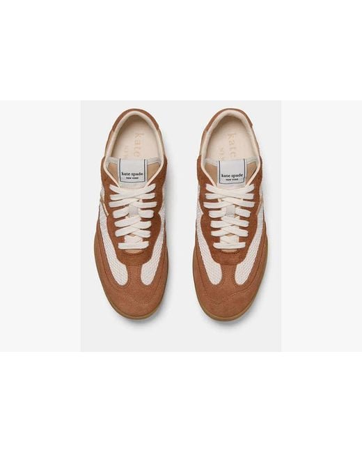 Kate Spade Brown Ks Drift Sneaker