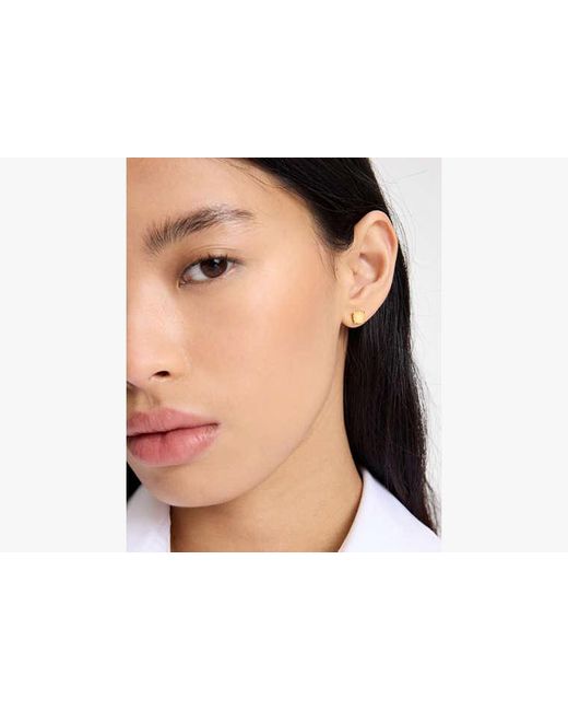 Kate Spade Metallic Little Luxuries 6Mm Square Studs