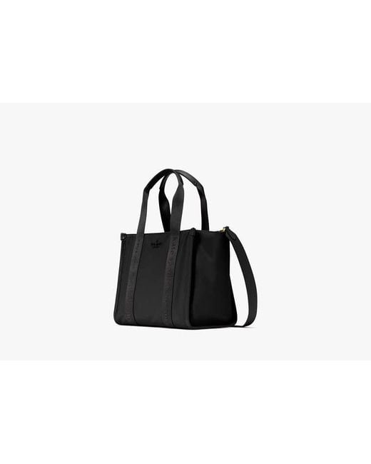 Kate Spade Black Kate Spade Kip Nylon Small Tote