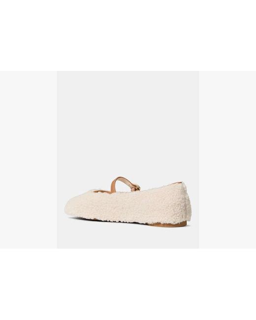 Kate Spade White Halo Mary Jane Flat