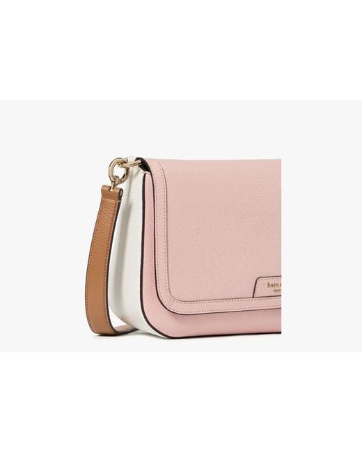 Kate Spade Pink Hudson Colorblocked Convertible Flap Shoulder Bag