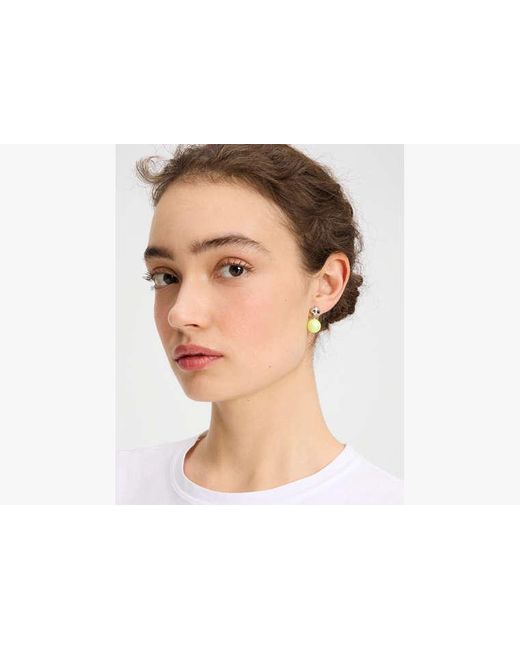 Kate Spade Green Pearlie Drop Earrings