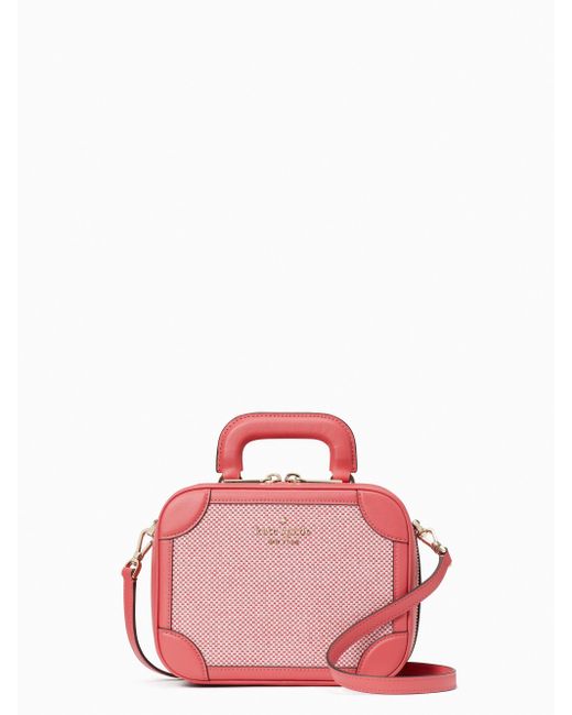 Kate Spade Traveler Trunk Crossbody Bag in Pink Lyst