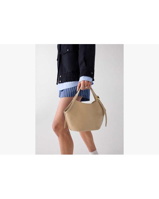Kate Spade Natural Deco Small Tulip Tote Bag