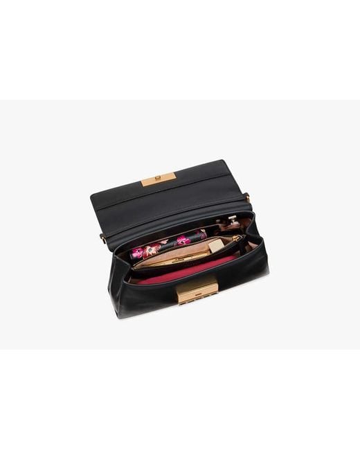 Kate Spade Pink Grace Embellished Lock Clutch