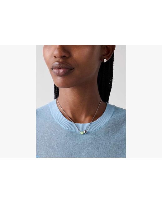 Kate Spade Blue Geo Pop Pendant