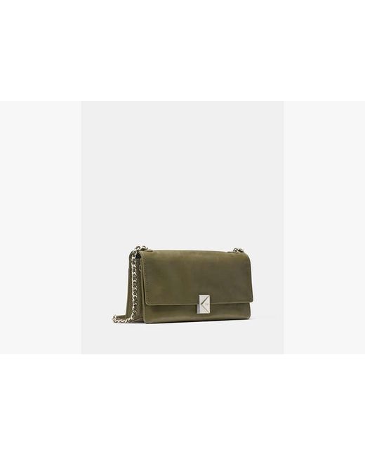Kate Spade Green Deco Soft Shoulder Bag
