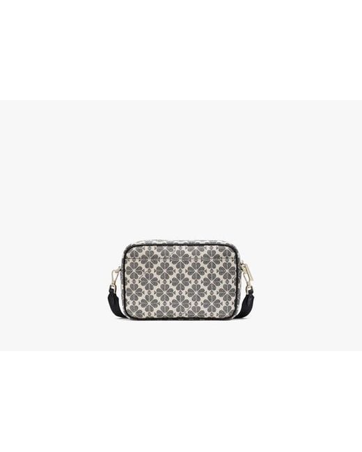 Kate Spade Gray Kate Spade Spade Flower Camera Bag