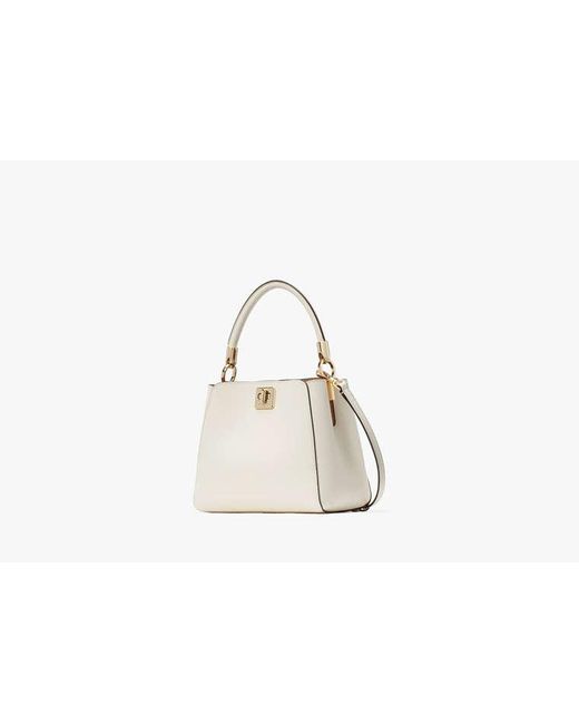 Kate Spade White Phoebe Satchel Mit Tragegriff
