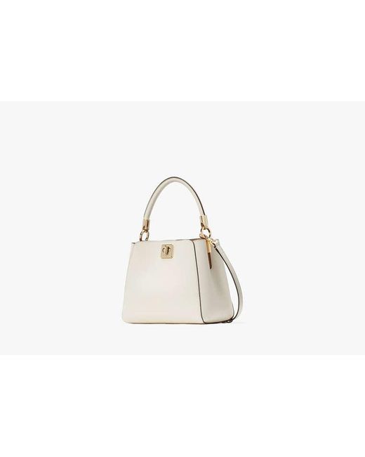 Kate Spade White Phoebe Satchel mit Tragegriff