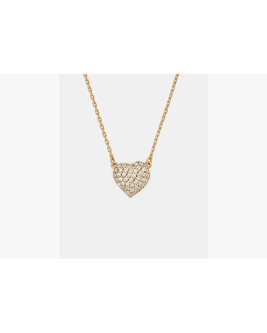 Kate Spade White Amour Pave Pendant