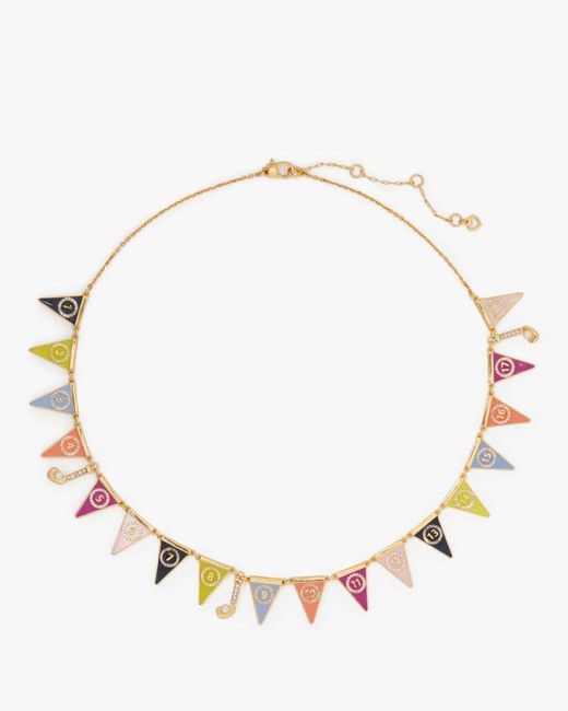 Kate Spade Natural Hole In One Statement Necklace