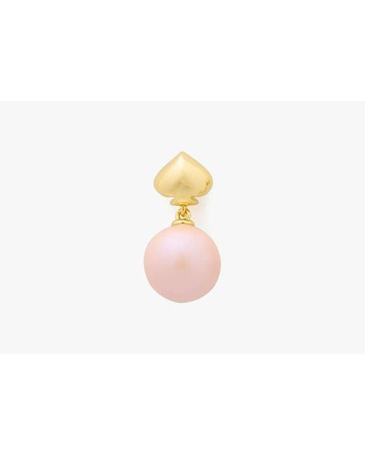 Kate Spade Pink Pearlie Drop Earrings