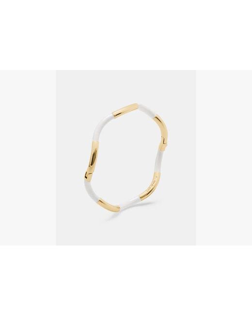 Kate Spade White Wave Thin Bangle