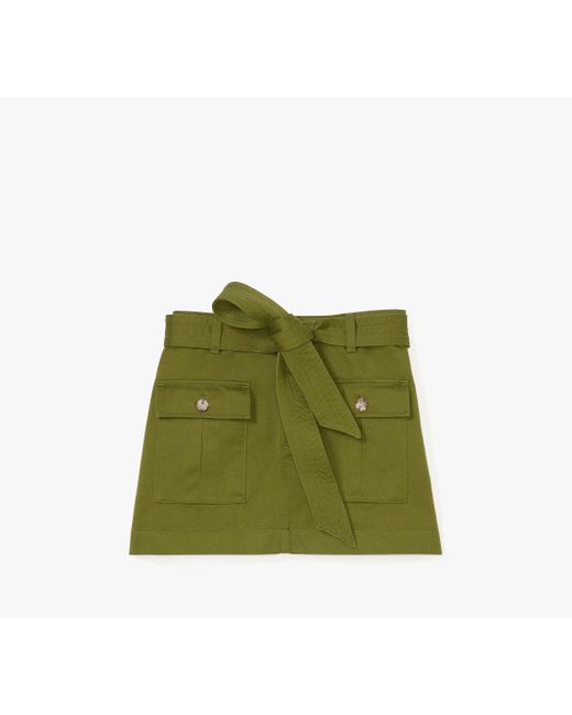 Kate Spade Green Cargo Skirt