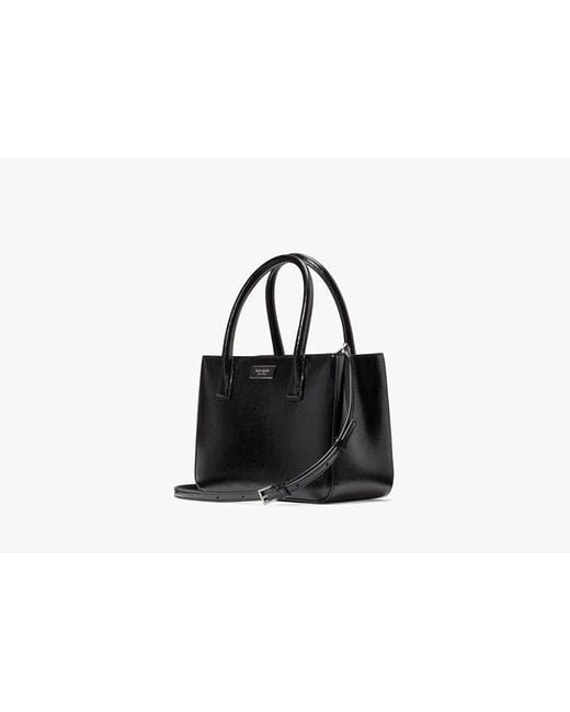 Kate Spade Black Sam Icon Square Tote