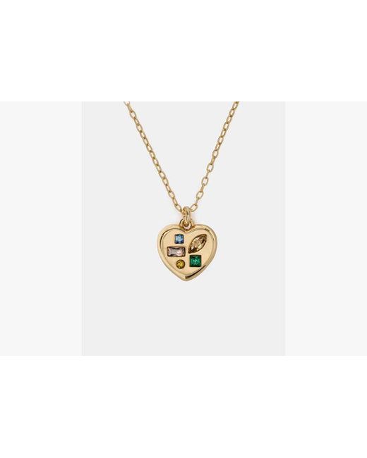 Kate Spade Green Self-Love Club Pendant