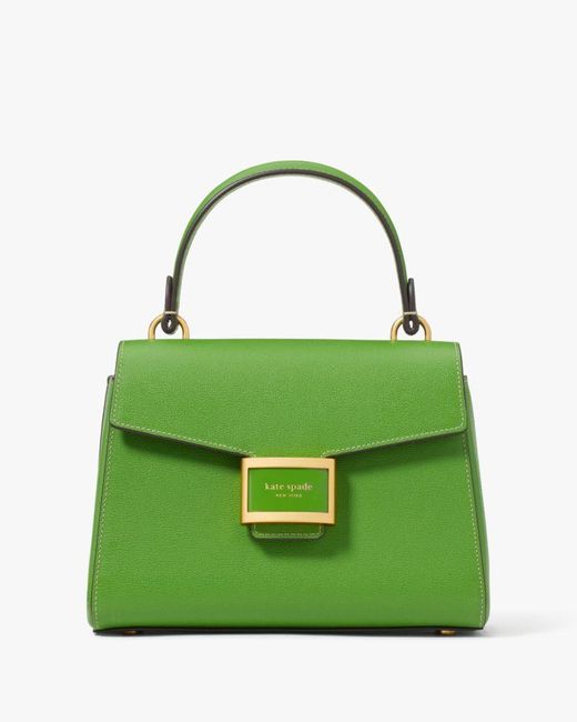 Kate Spade Green Katy Small Top-handle Bag