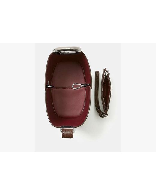Kate Spade Multicolor Halo Glazed Leather Mini Bucket Bag