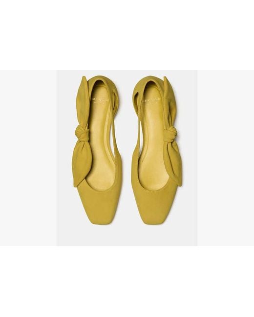 Kate Spade Yellow Bunnie Flat