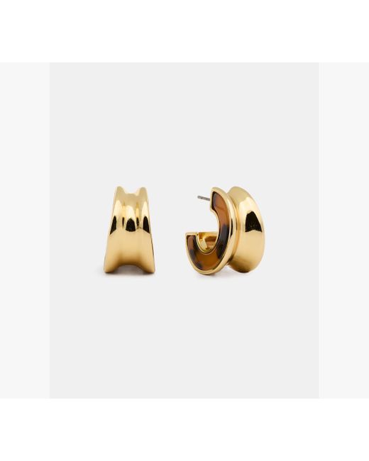 Kate Spade Metallic Bold Small Hoops