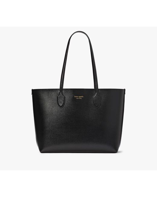 Kate Spade Black Knott Colorblocked Leather & Suede Medium Crossbody Tote