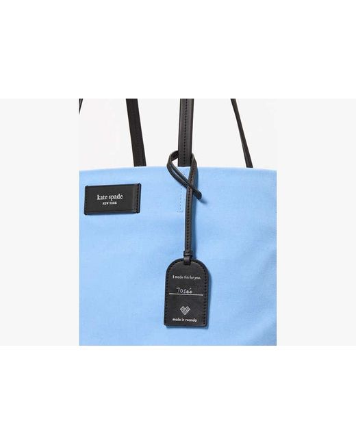 Kate Spade Blue On Purpose Ksnyl Tote Bag