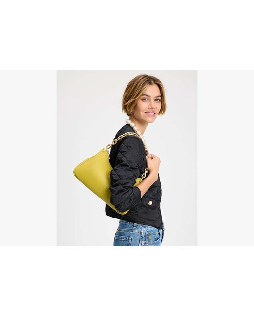 Kate Spade Yellow Grace Chain Shoulder Bag