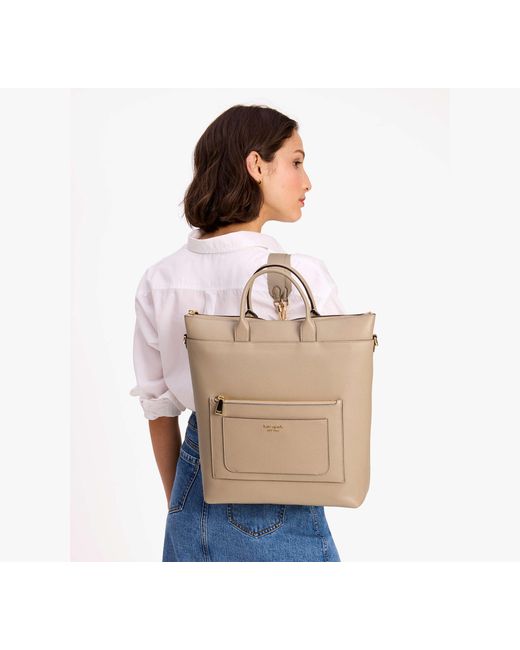 Kate Spade Natural Walker Convertible Backpack