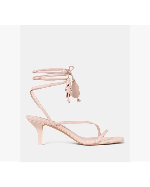 Kate Spade White Lily High Heel Sandal