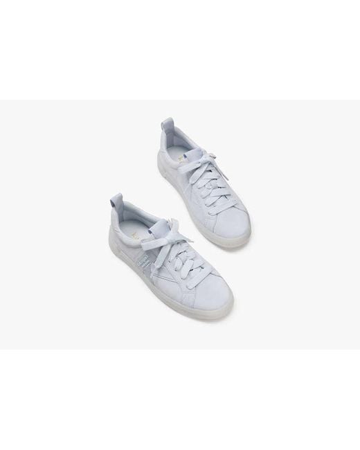 Kate Spade White K As In Kate Court Sneakers