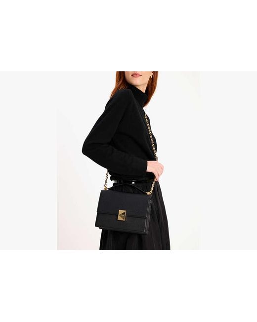 Kate Spade Black Deco Chain Shoulder Bag