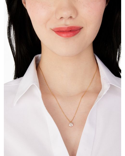 Kate Spade Miosotis Flower Mini Pendant 
