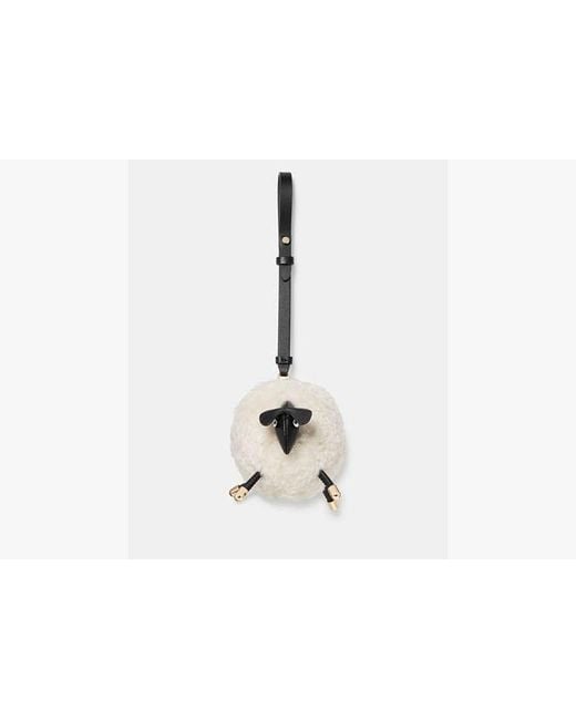 Kate Spade White Sheep Bag Charm