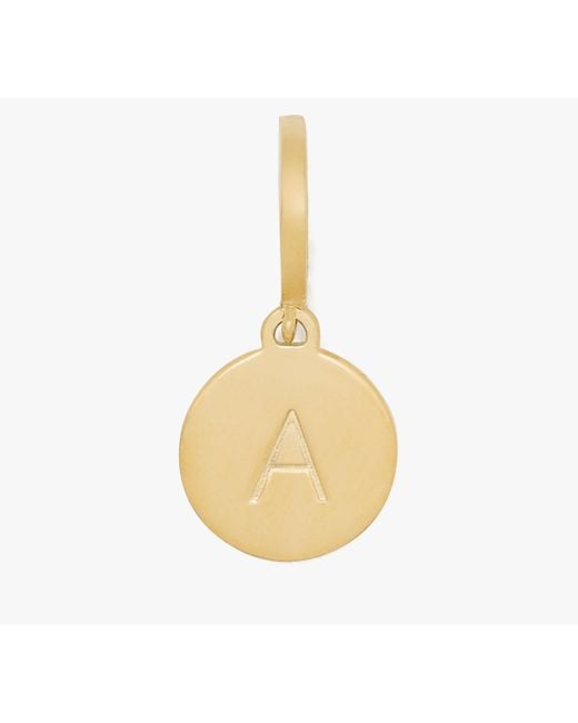 Kate Spade Metallic Initial Mini Charm