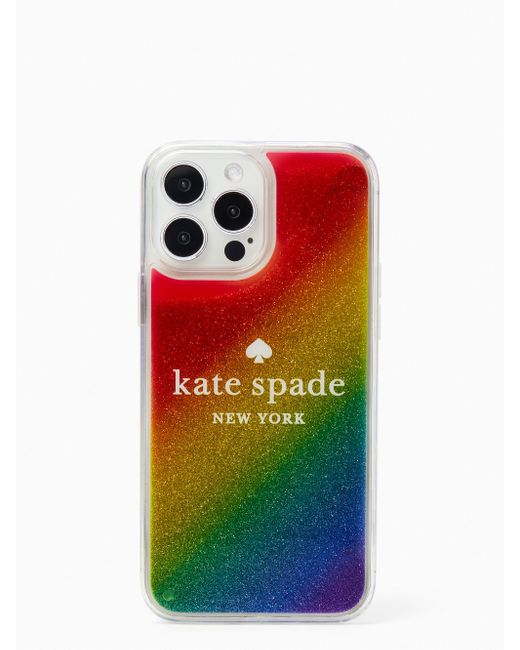 Kate Spade Rainbow Iphone 13 Pro Max Case Lyst