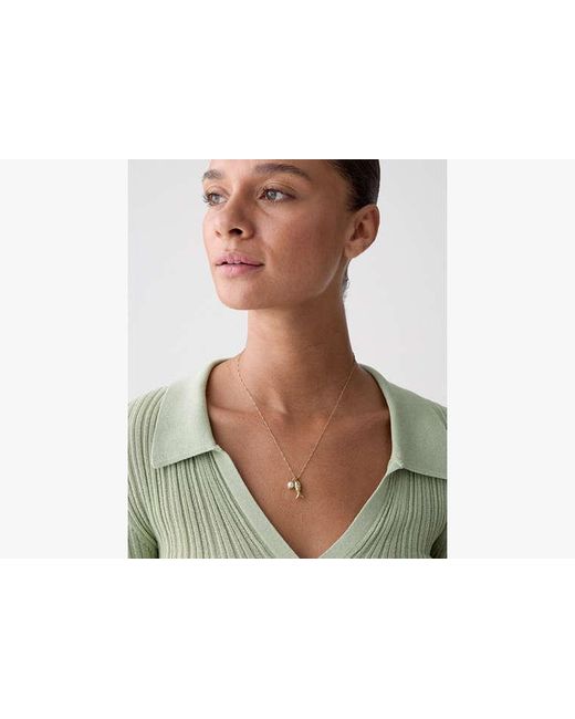 Kate Spade White Summer Daze Fish Pendent