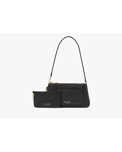 Kate Spade Black Kate Spade Ava Pochette Bag